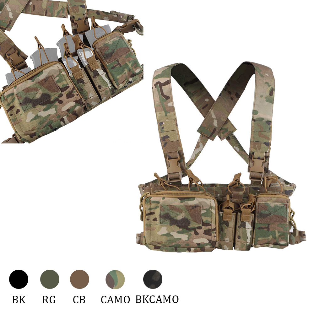 Heavy Equipment Manufacturers - OphidiaTac D3CRH Chest Mount Vest Equipment