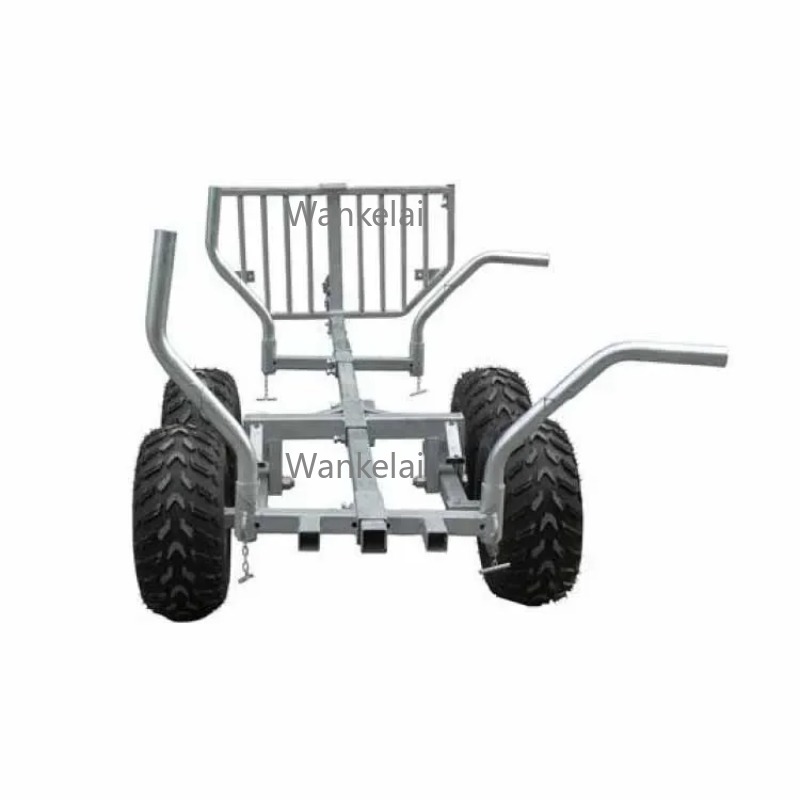 Heavy Equipment Manufacturers - Atv Forestry Trailer Timber Log Trailer