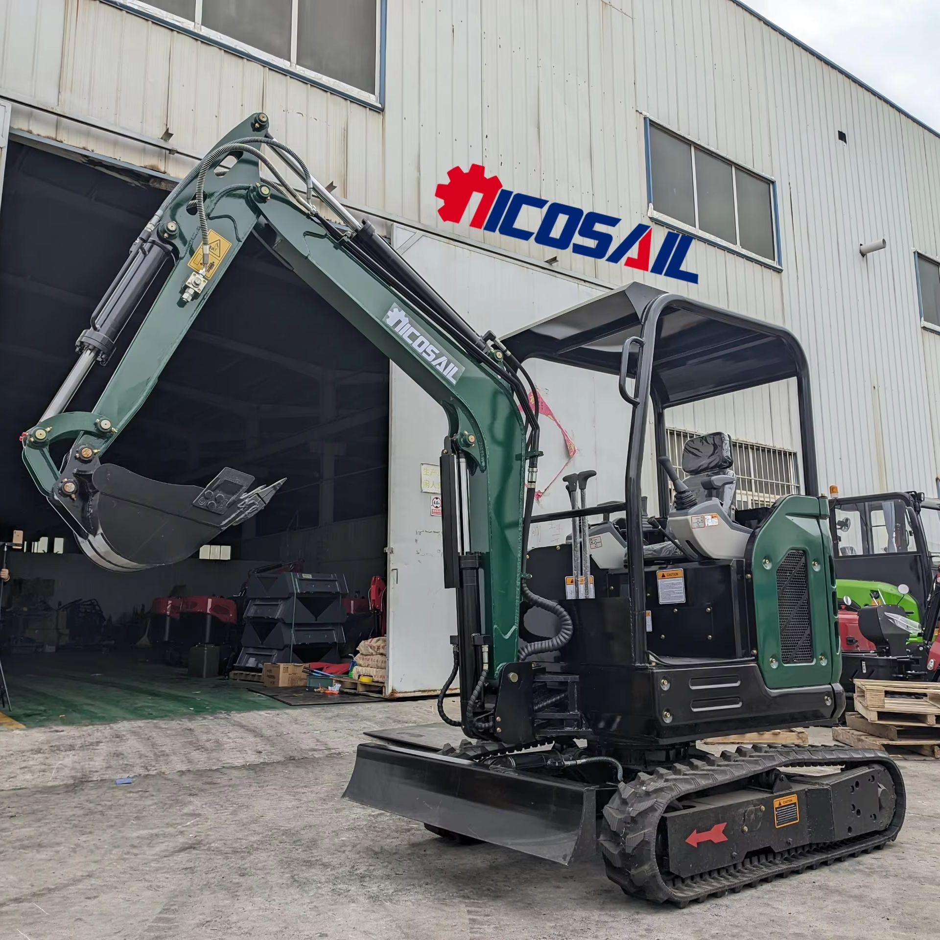 Heavy Equipment Manufacturers - Customizable 5-Ton Long-Arm Excavator And 2.5-Ton