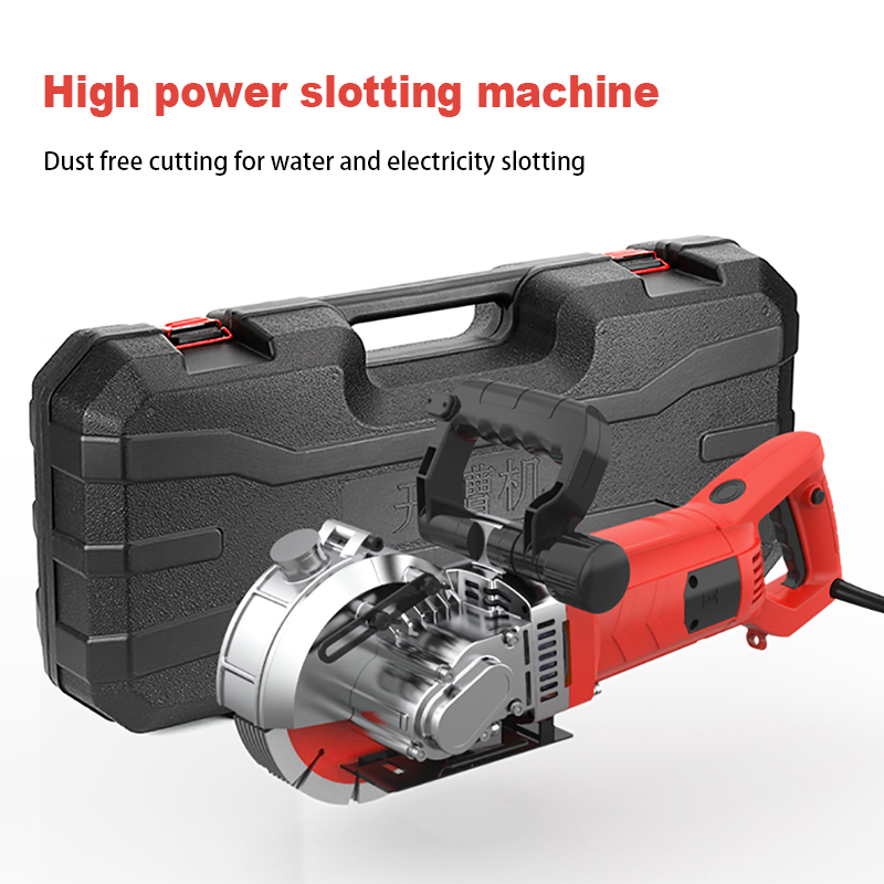 Electric Concrete Cutter - 5800W High Power Wall Slotting Machine