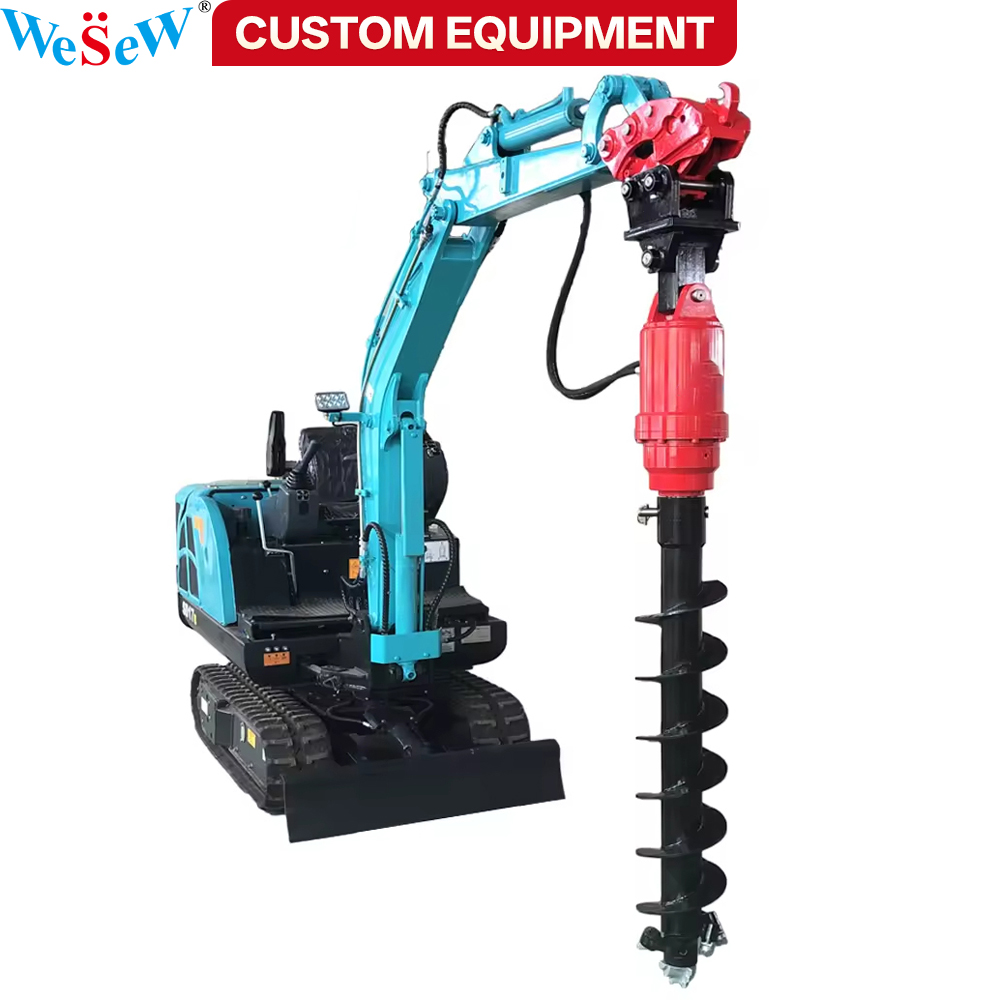 Customized Auger Boring Machin - Auger Drill Attachment review and price
