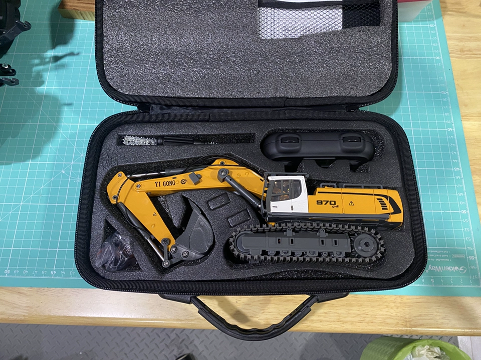 1:50 T14R  screw 970 excavator - Heavy Equipment Games review and price