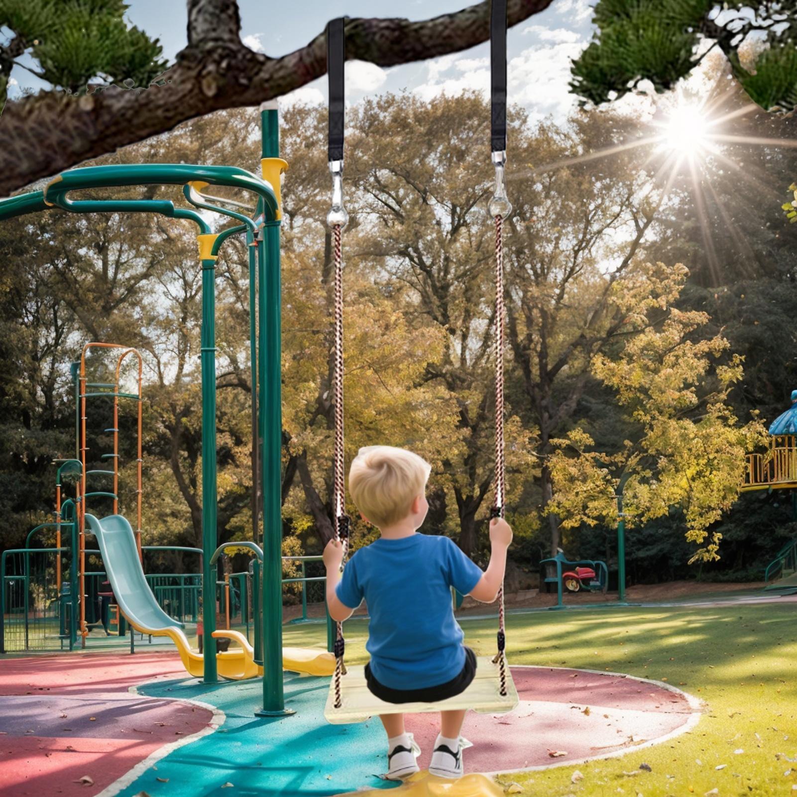 Wood Swing Wooden Tree Swings  - Heavy Equipment Games review and price
