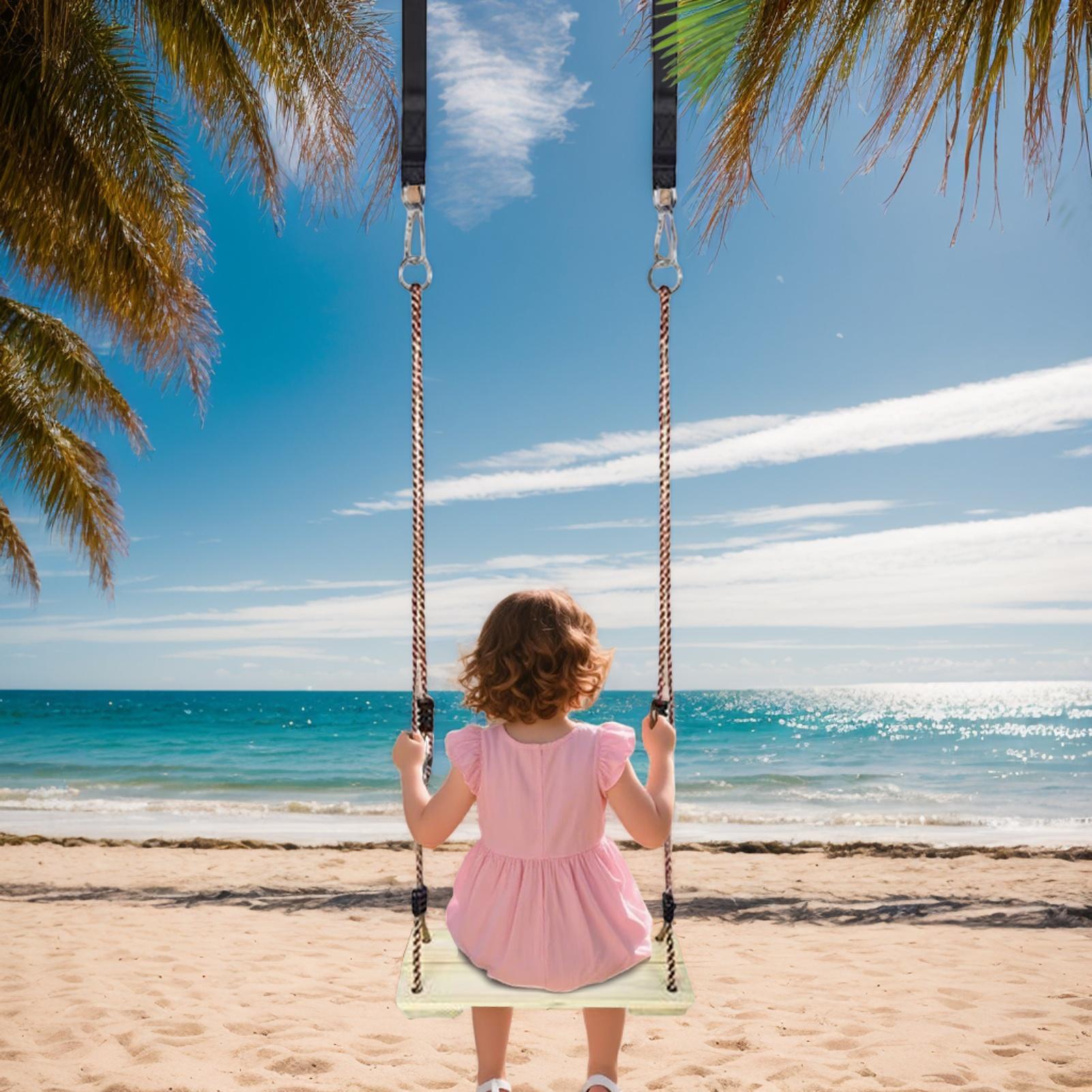 Wood Swing Wooden Tree Swings  - Heavy Equipment Games review and price