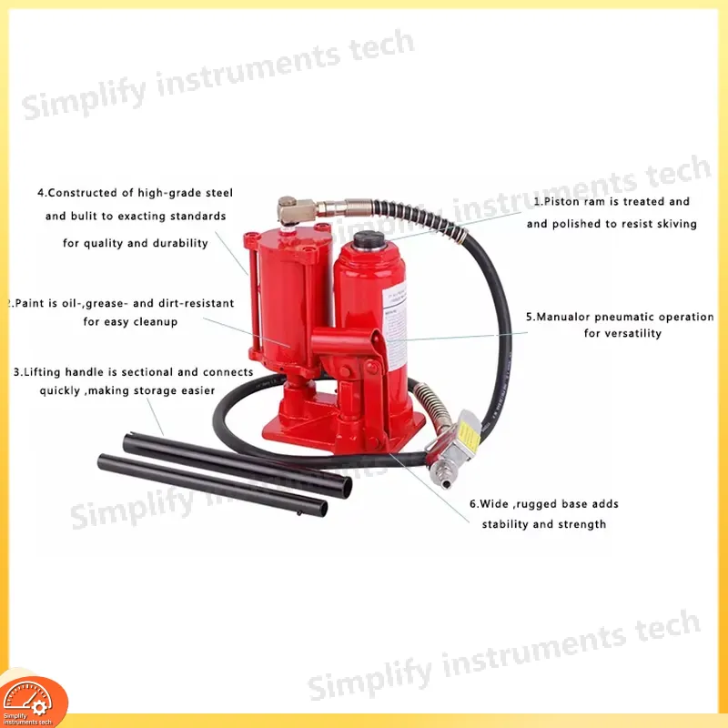 5 Ton Pneumatic Air Hydraulic  - Heavy Equipment Jack review and price
