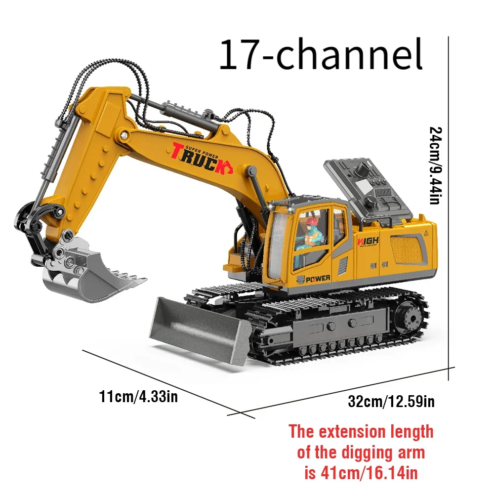 Rc Excavator Cars Trucks Alloy - Heavy Equipment Games review and price
