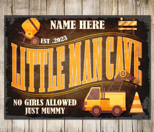 Personalised Heavy Equipment L - Heavy Equipment Sign review and price