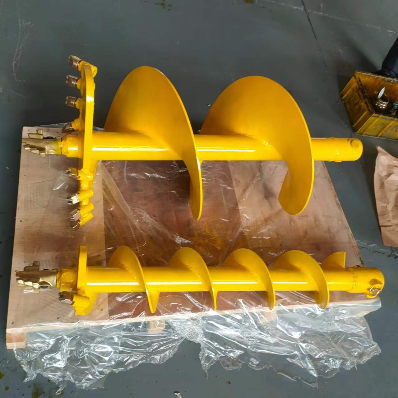 Excavator Earth Auger Drilling - Auger Drill Attachment review and price