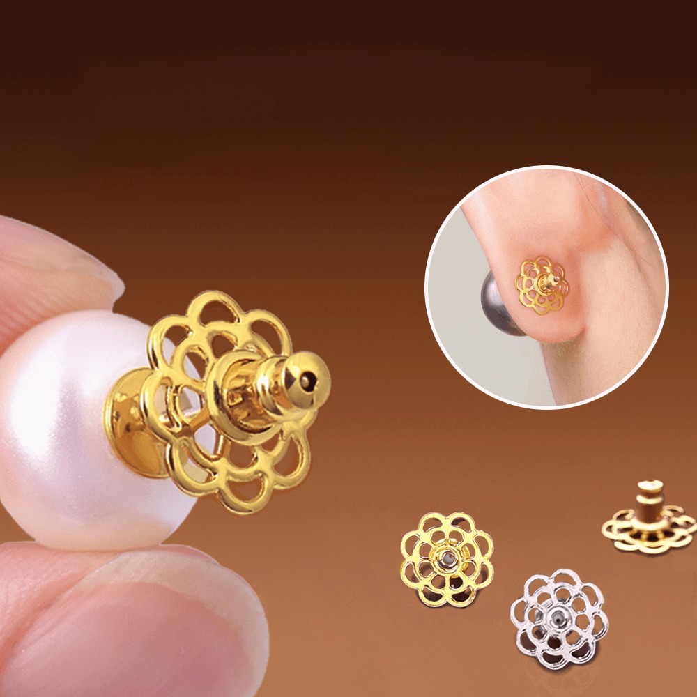 4pcs Flower heavy earrings wit - Heavy Equipment Rental review and price