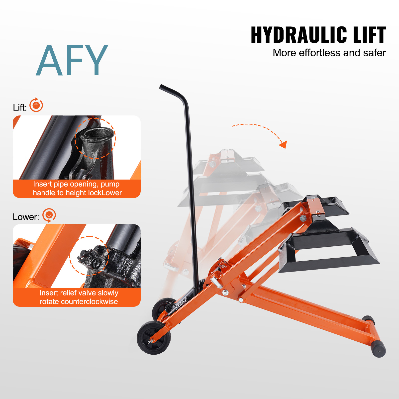 Hydraulic Lawn Mower Lift Jack - Heavy Equipment Jack review and price