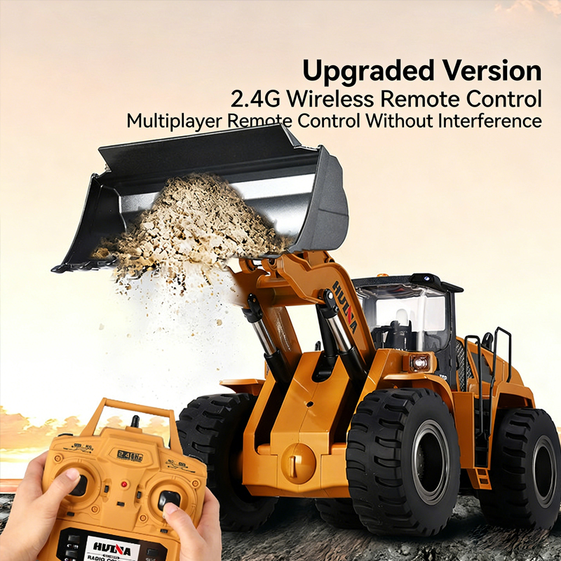 Huina 1583 alloy full proporti - Heavy Equipment Games review and price