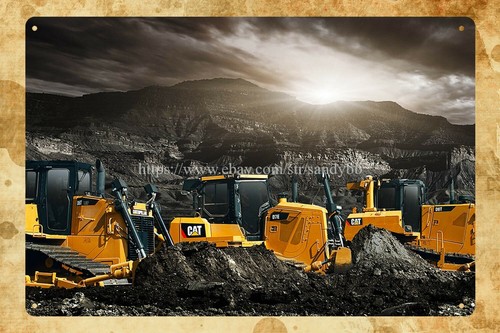 Catepillar CAT heavy equipment - Heavy Equipment Sign review and price